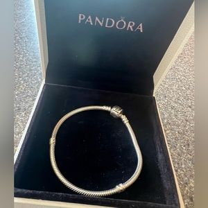 Pandora Snake Charm Bracelet 7.1 inch